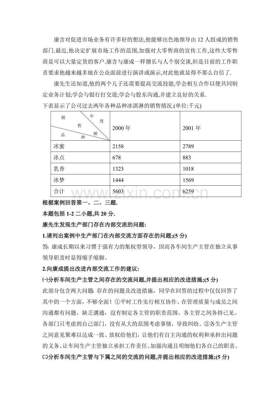 2002年 7 月高等教育自学考试中英合作商务管理专业与金融管理专业商务交流试题及答案.doc_第2页