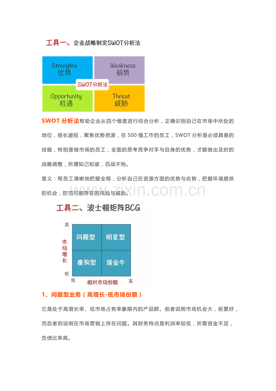 员工必须熟练掌握的8个管理工具.docx_第1页