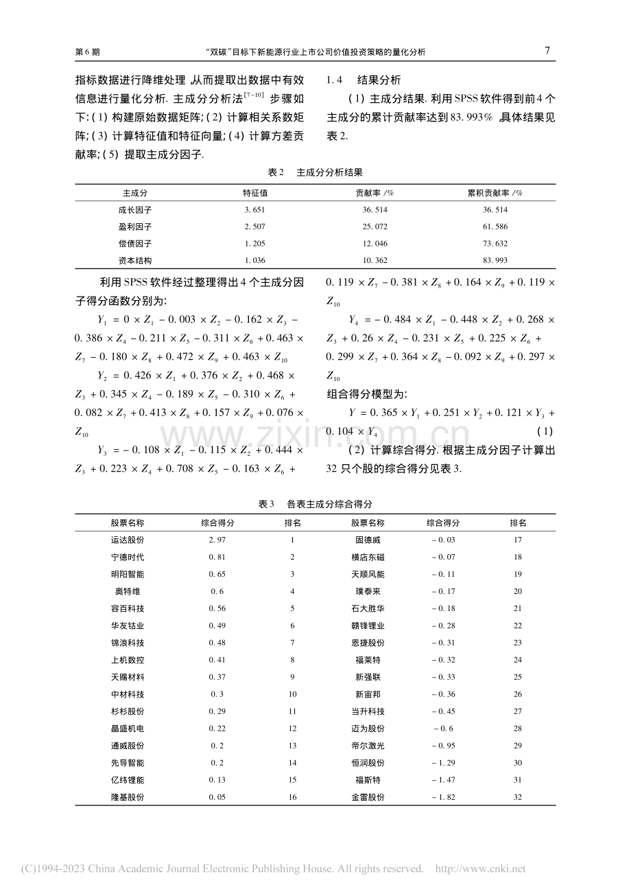 “双碳”目标下新能源行业上...公司价值投资策略的量化分析_宋大伟.pdf_第3页