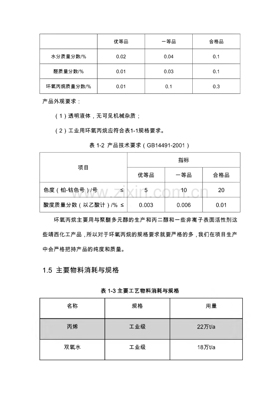 年产30万吨环氧丙烷项目初步设计说明书.pdf_第3页