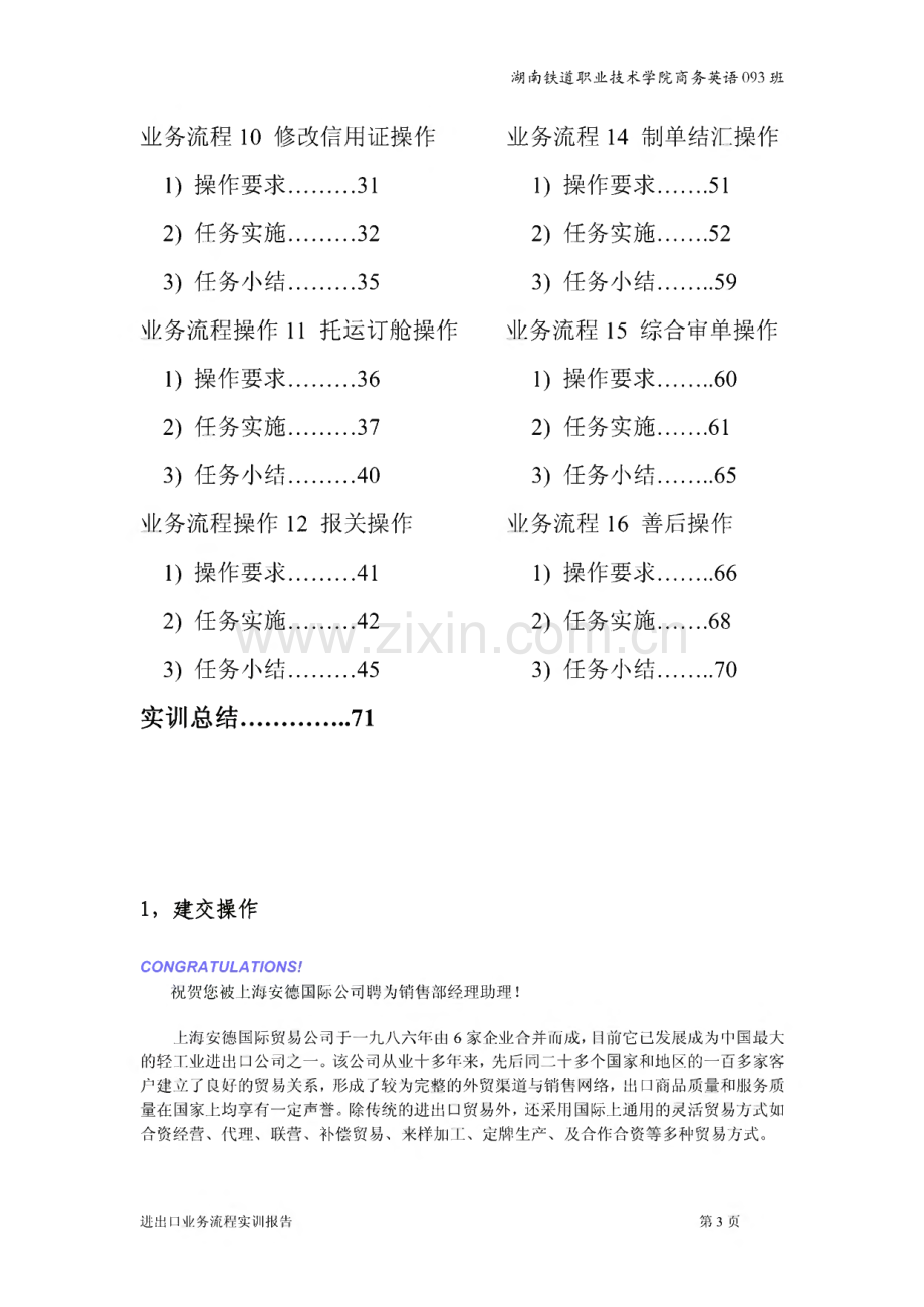 进出口业务流程实训报告.pdf_第3页