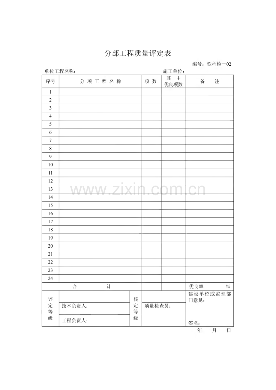 铁路工程铁程检表格（全）.pdf_第2页