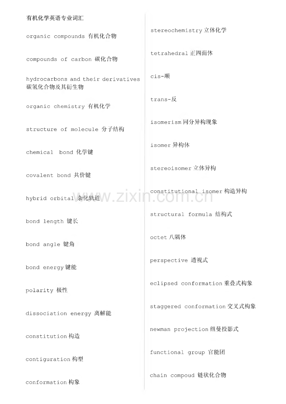 有机化学英语专业词汇.pdf_第1页