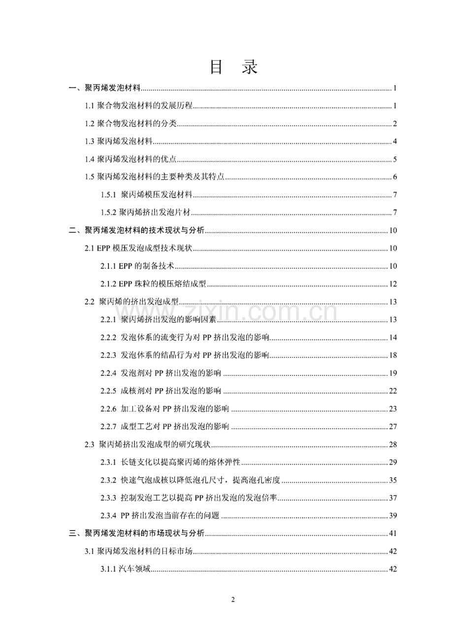 发泡聚丙烯项目调研报告.pdf_第2页