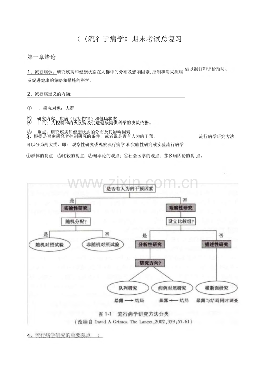 流行病学重点总结.pdf_第1页