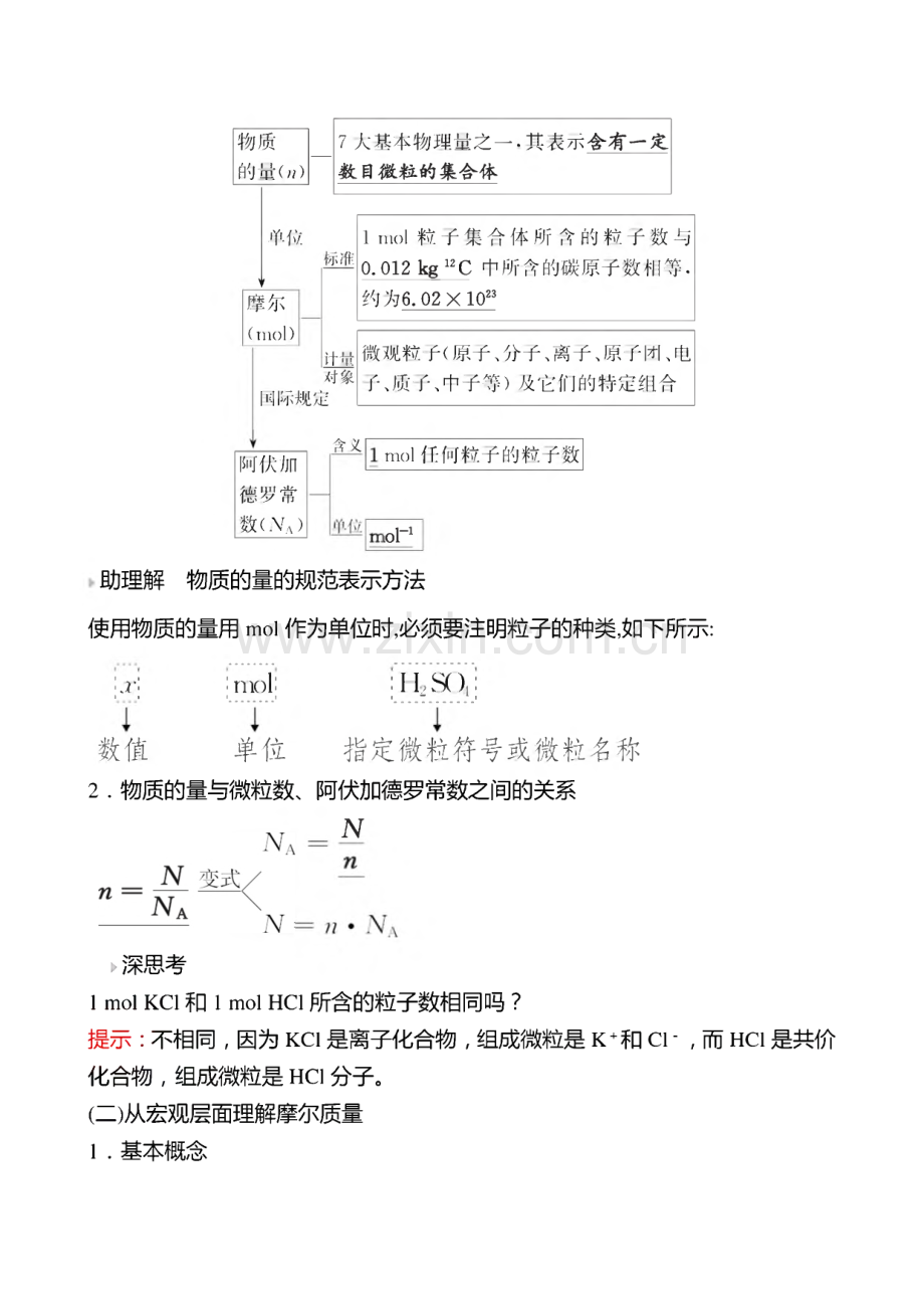 高中化学专题训练-物质的量.pdf_第3页