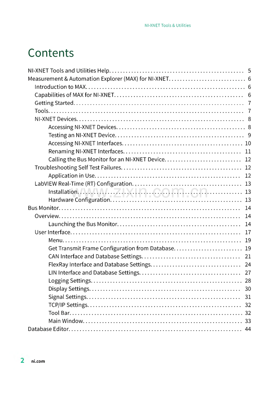 NI-XNET工具和实用程序帮助手册.pdf_第2页