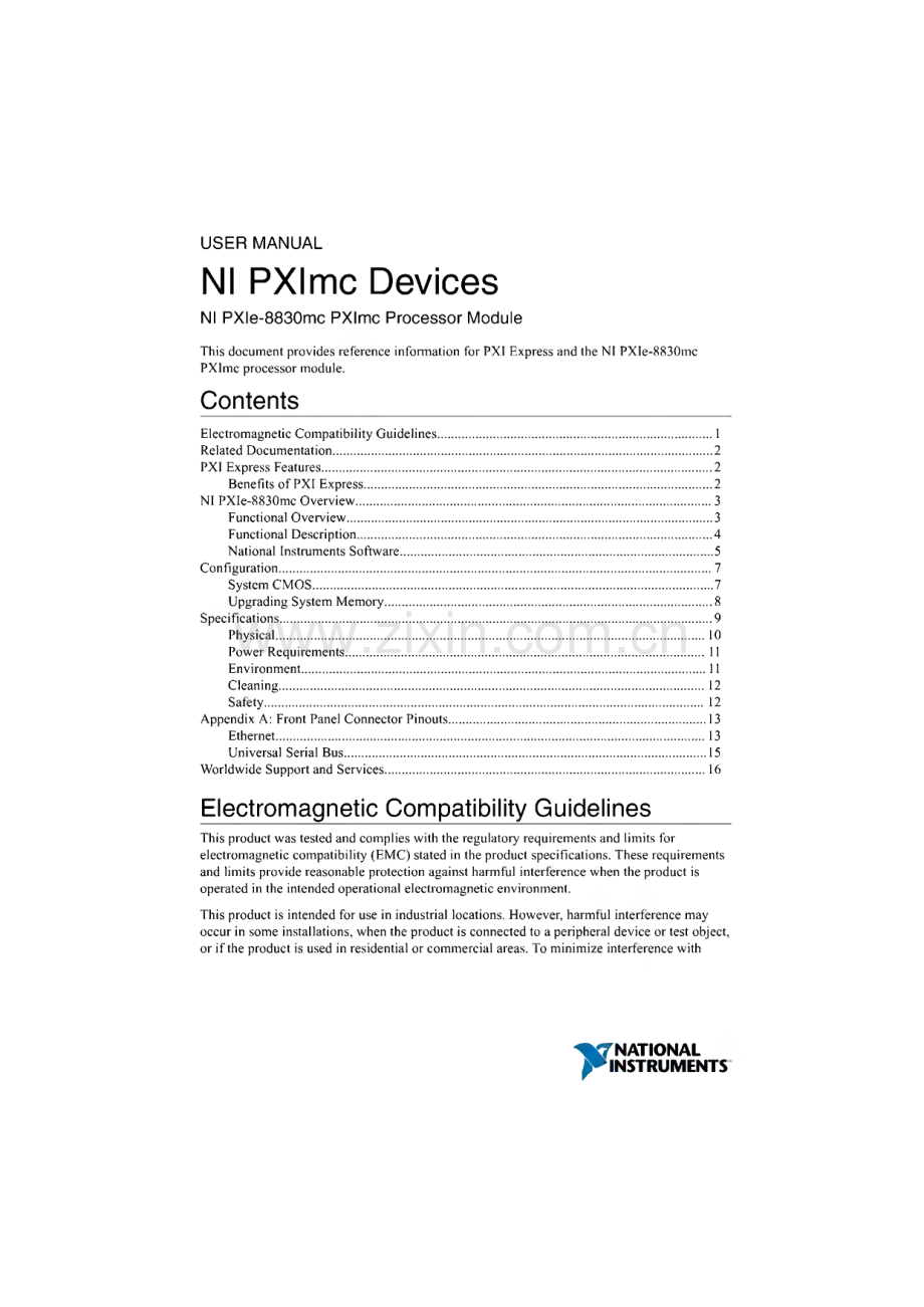 NI PXIe-8830mc用户使用手册.pdf_第1页