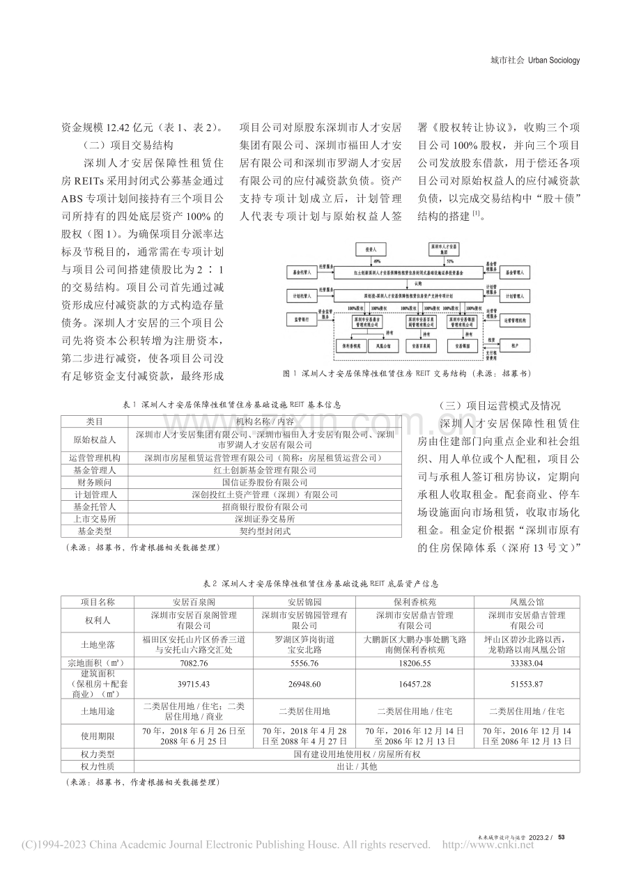 保障性租赁住房公募REITs案例研究与发展建议_李沁伟.pdf_第2页