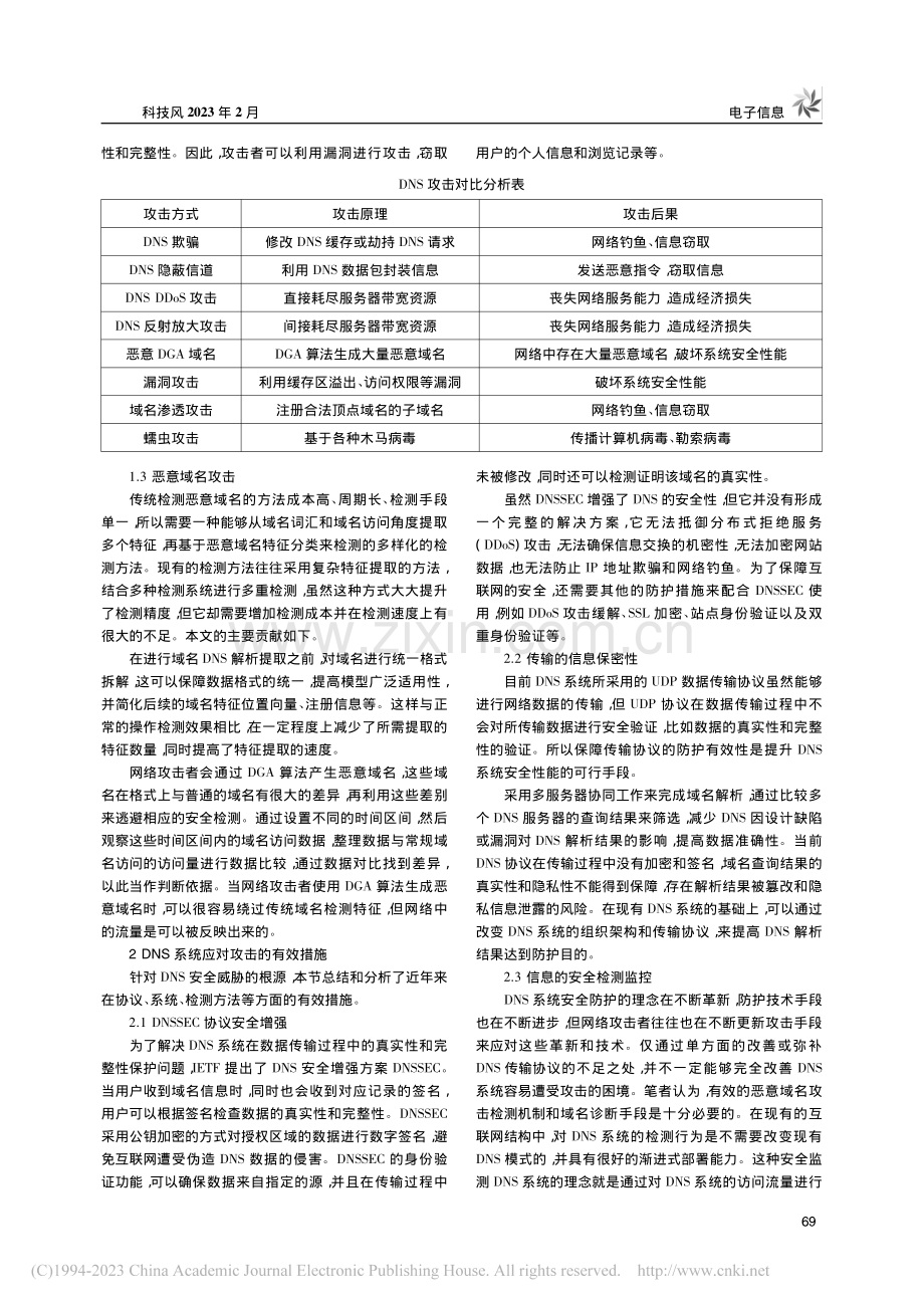 DNS安全防护技术在恶意域名管控上的有效性研究_王迪.pdf_第2页