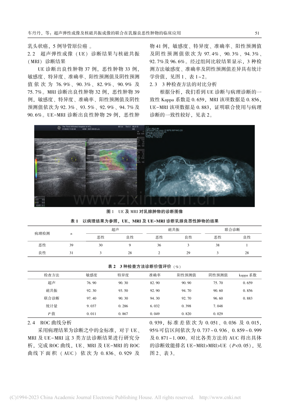 超声弹性成像及核磁共振成像...在乳腺良恶性肿物的临床应用_车丹丹.pdf_第3页