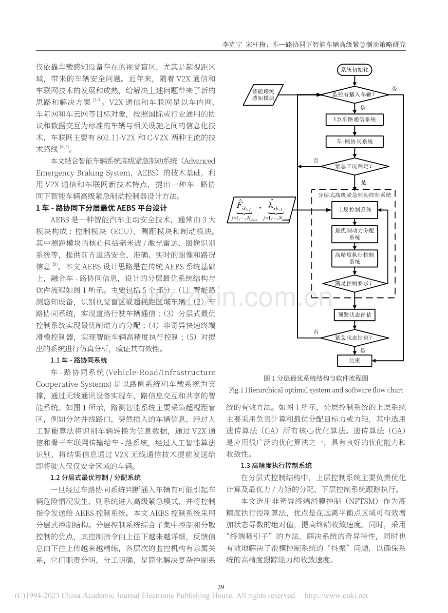 车—路协同下智能车辆高级紧急制动策略研究_李克宁.pdf_第2页