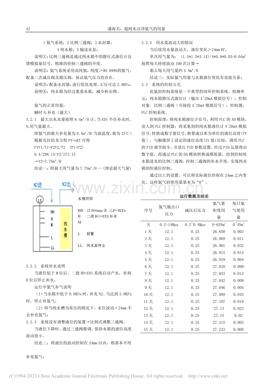 超纯水洁净氮气的用量_潘海关.pdf_第2页