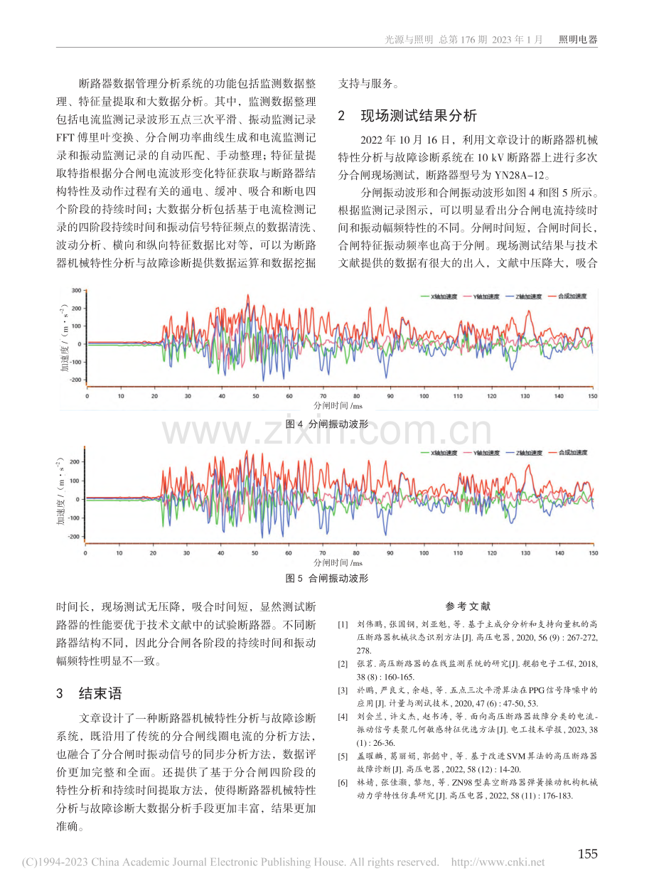 断路器机械特性分析与故障诊断系统的设计和应用_石金波.pdf_第3页