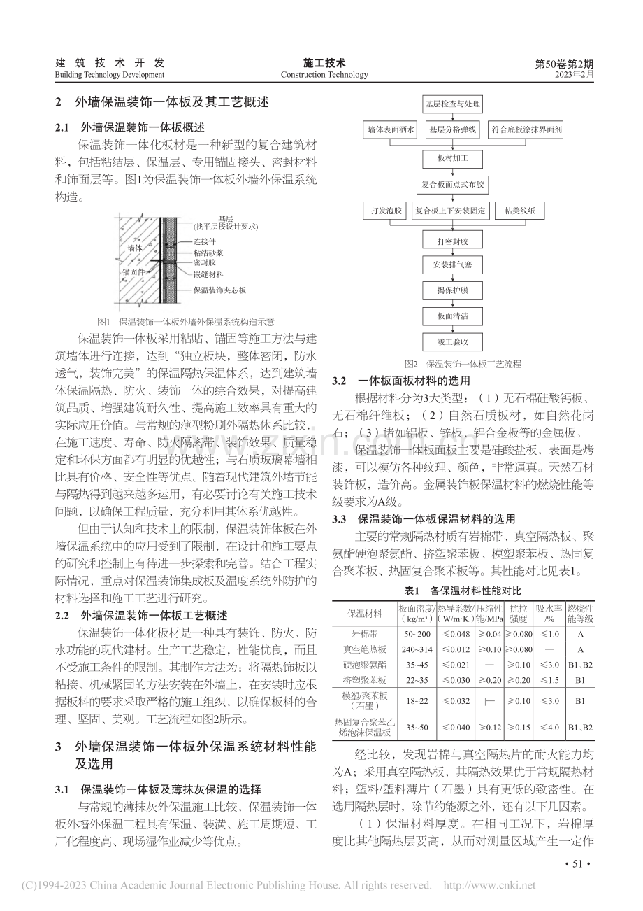 氟碳喷漆硅酸钙保温装饰一体板施工工艺_孙钰博.pdf_第2页