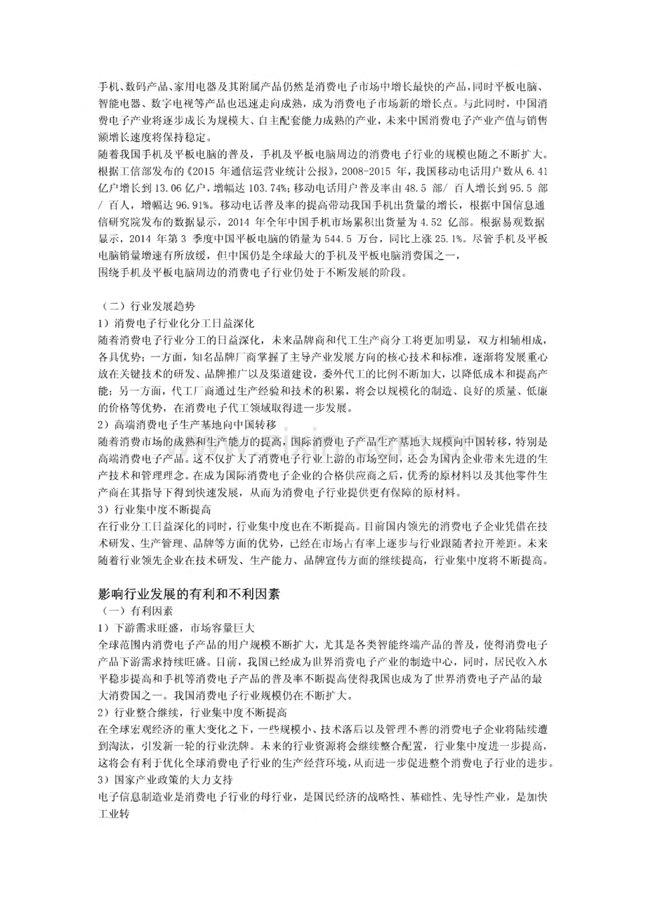 消费电子行业分析.pdf_第2页