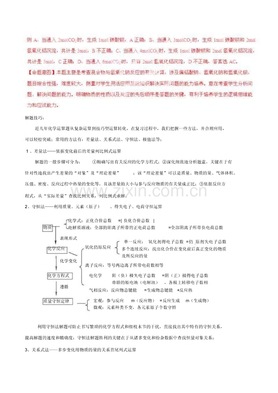 2022年高考化学考点总动员系列专题02物质的量在化学方程式计算中的应用和化学计算.pdf_第2页