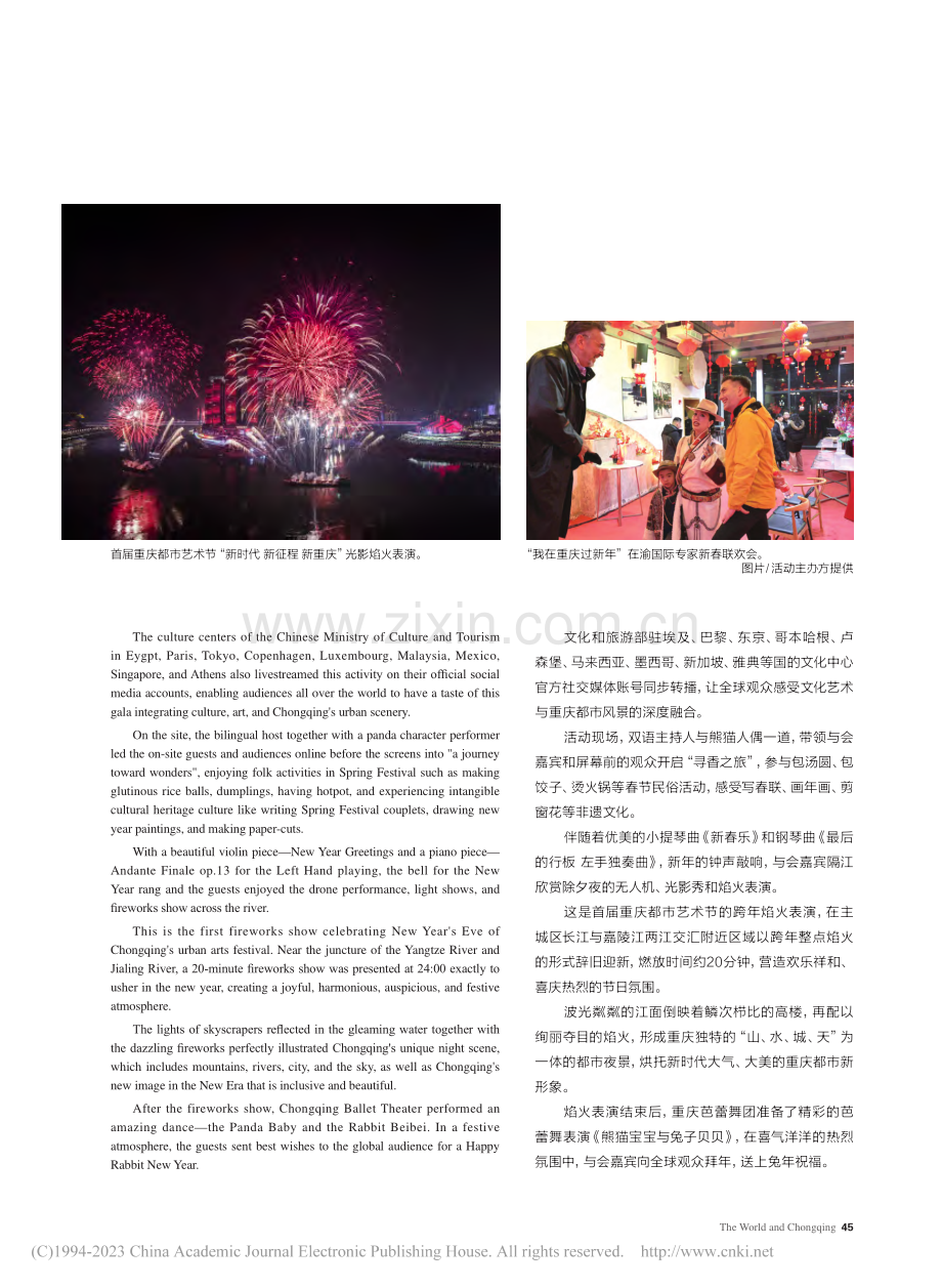 “我在重庆过新年”——在渝...专家新春联欢会面向全球直播_杨艳.pdf_第2页