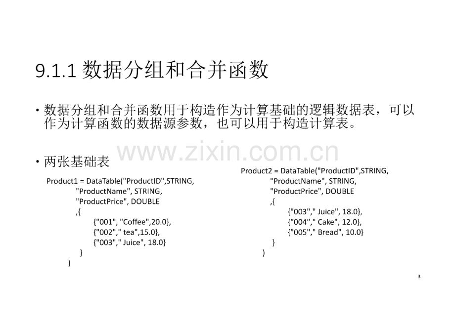 《POWERBI数据处理和分析》课件 第9章 数据分析进阶.pdf_第3页