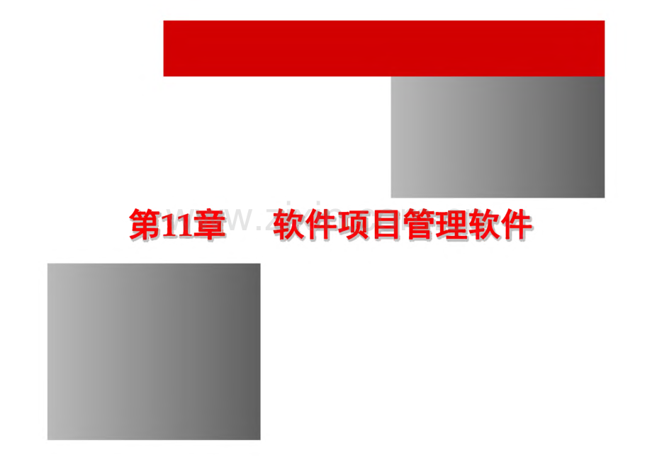 《软件项目管理原理与实践》 课件 第11章 软件项目管理软件.pdf_第1页