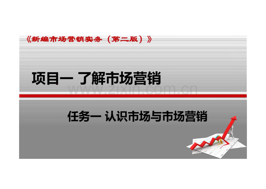 新编市场营销实务 第二版 课件 项目一 了解市场营销.pdf_第1页