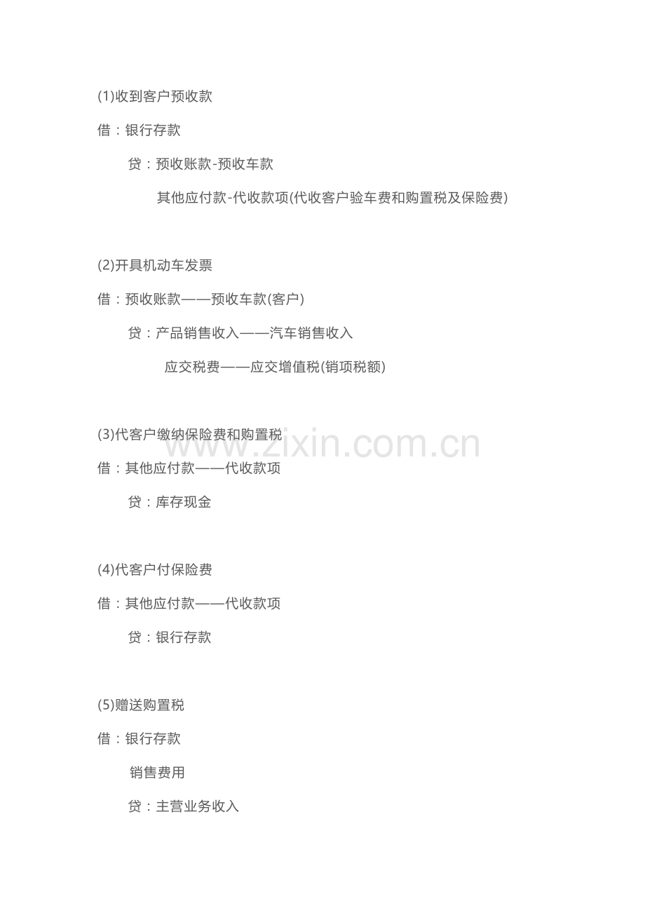 汽车行业会计分录.docx_第2页