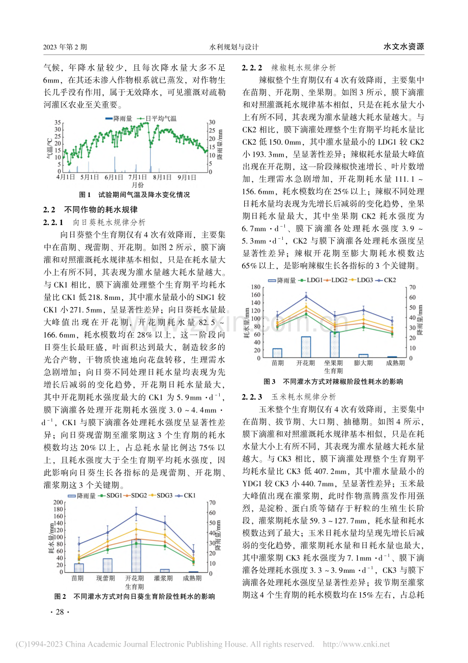 河西内陆区作物耗水与降水耦合及水效益分析_吴婕.pdf_第3页