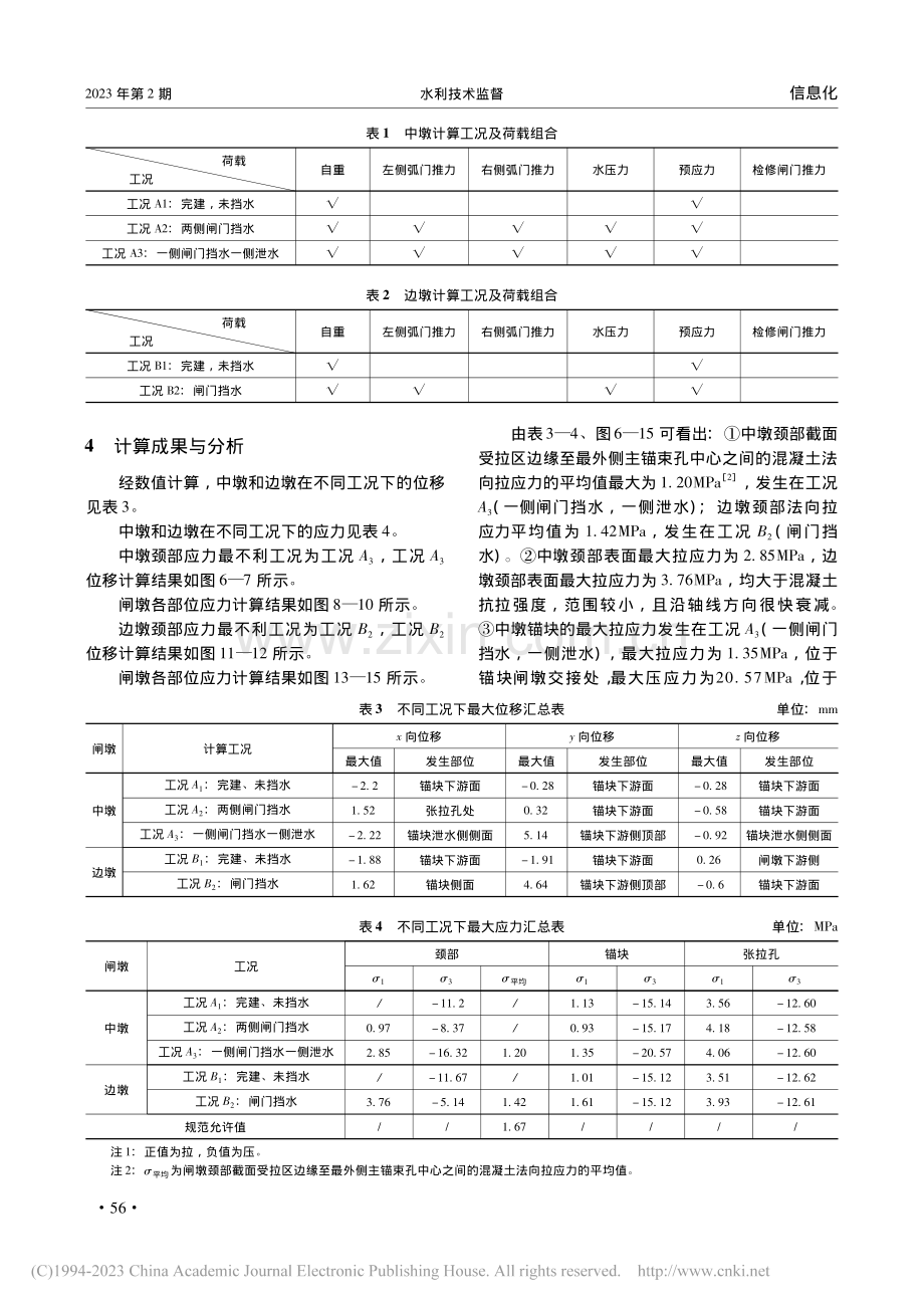 基于COMSOL_Mult...的溢流坝预应力闸墩数值分析_华中.pdf_第3页