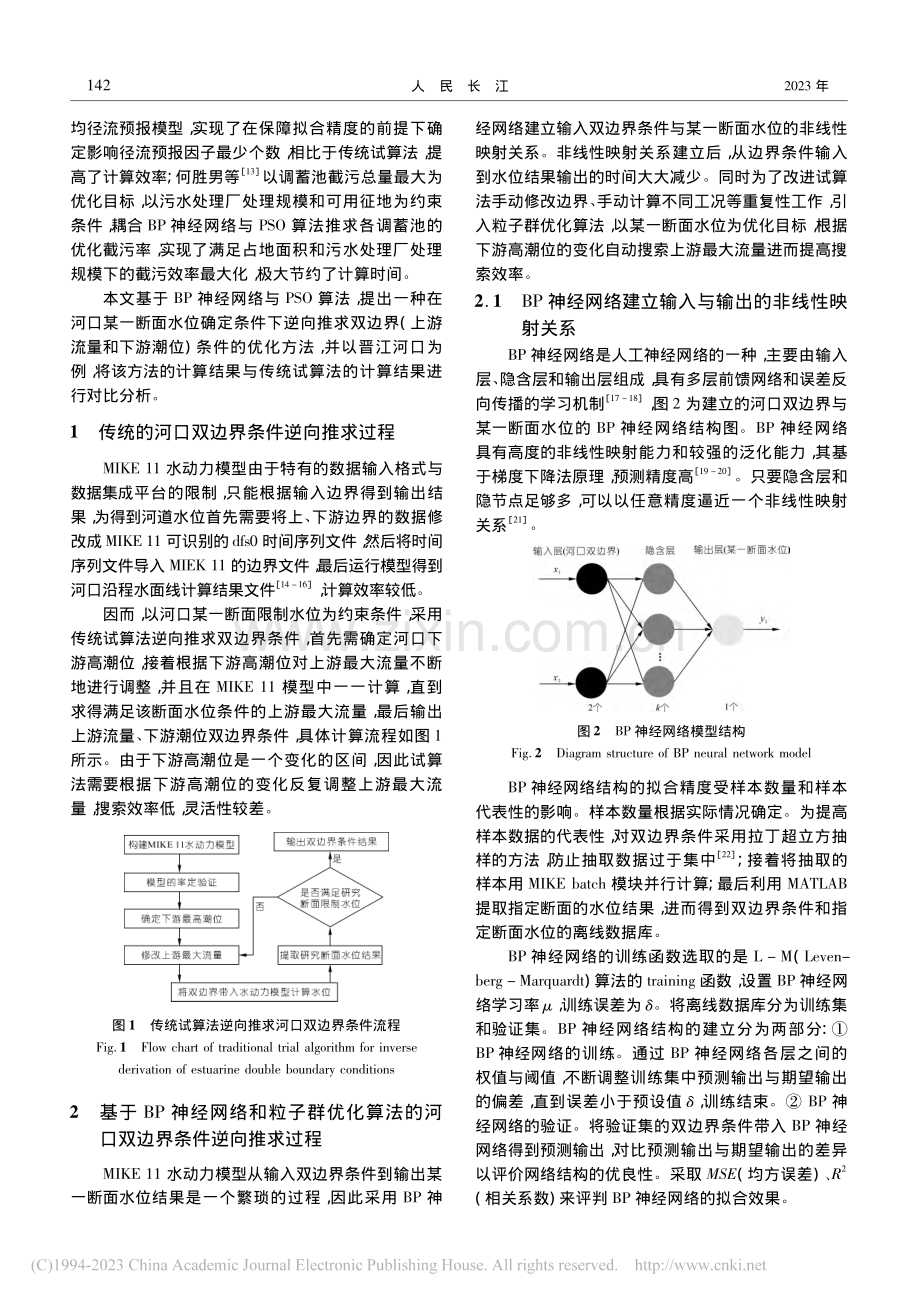 基于BP与PSO的河口双边界条件逆向推求方法_易梓杨.pdf_第2页