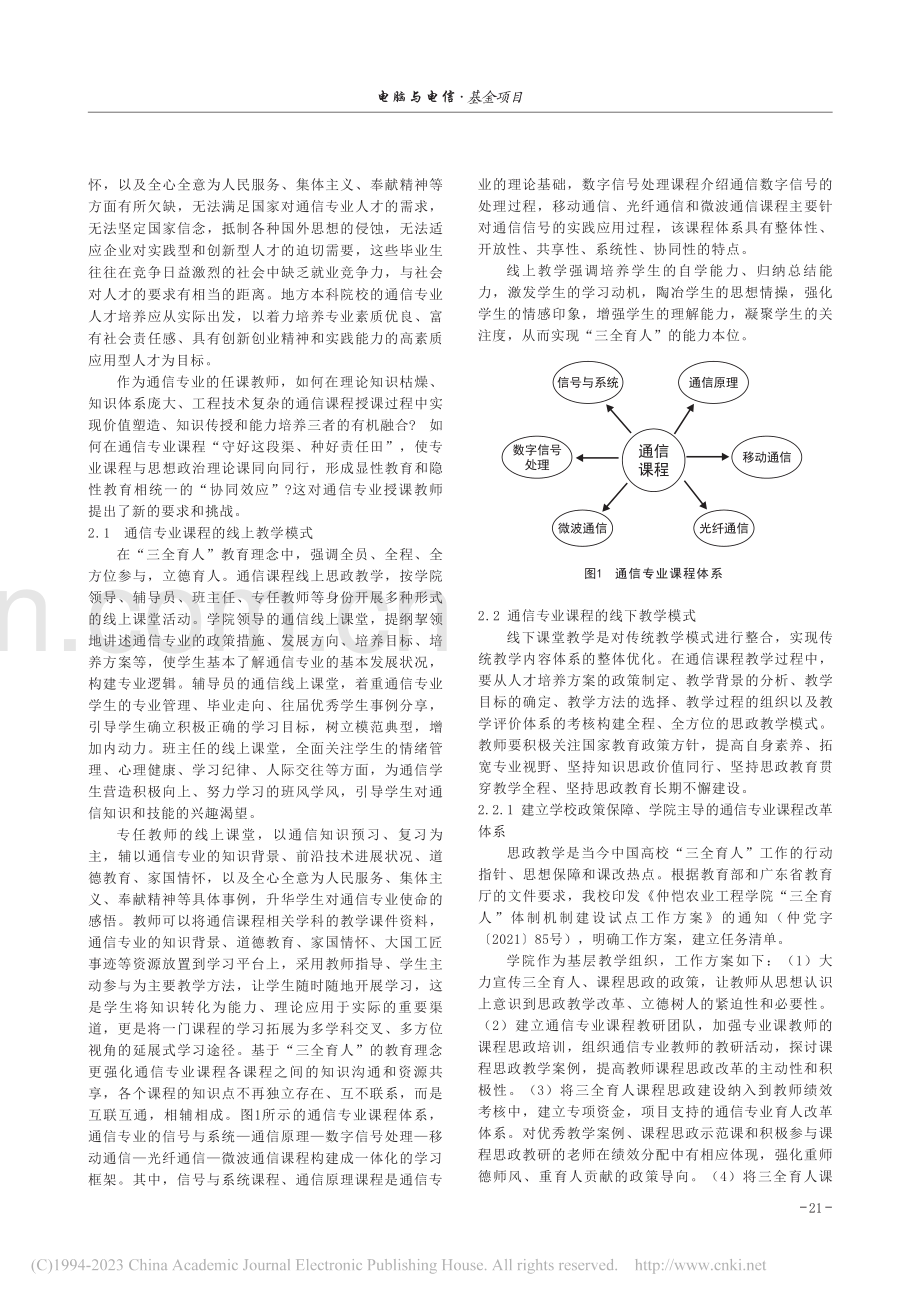 基于“三全育人”的通信专业课程思政教学模式探索_许海霞.pdf_第2页