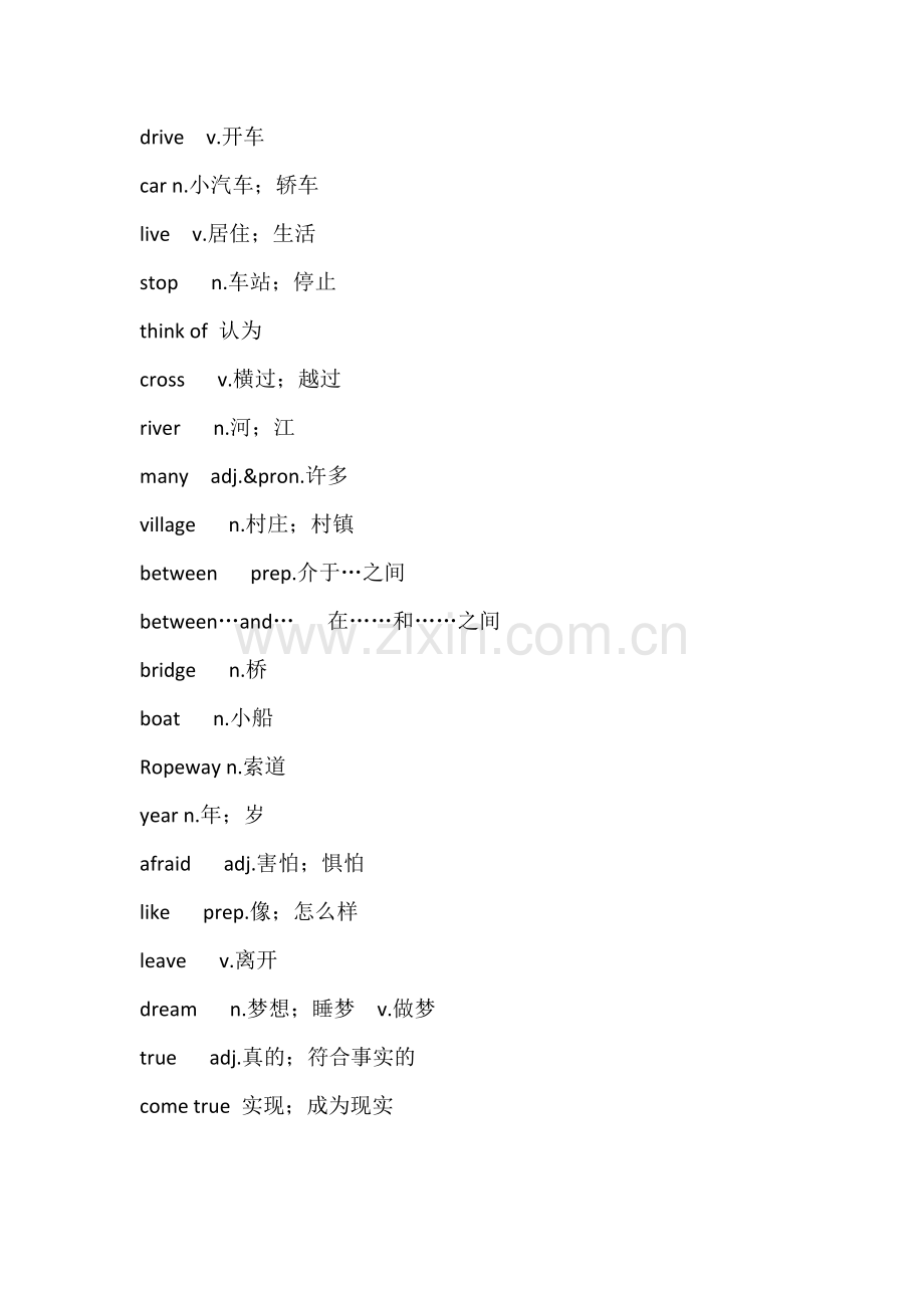 初中英语新目标七年级下册Unit 3 重点单词+短语+句型+话题范文.docx_第2页