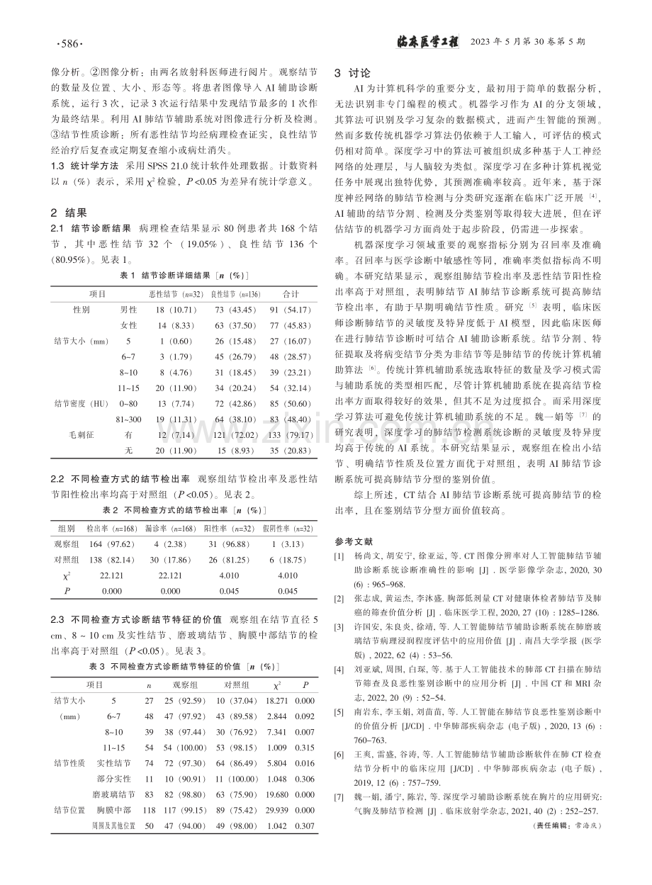 CT结合AI肺结节诊断系统...结节诊断及分型鉴别中的应用_徐珂.pdf_第2页