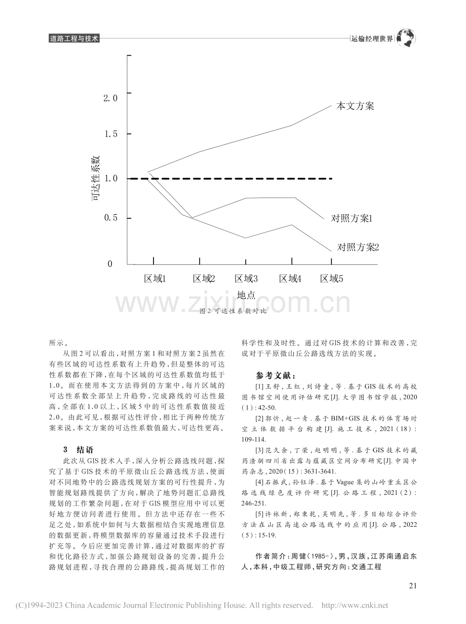 基于GIS技术的平原微山丘公路选线方法研究_周健.pdf_第3页