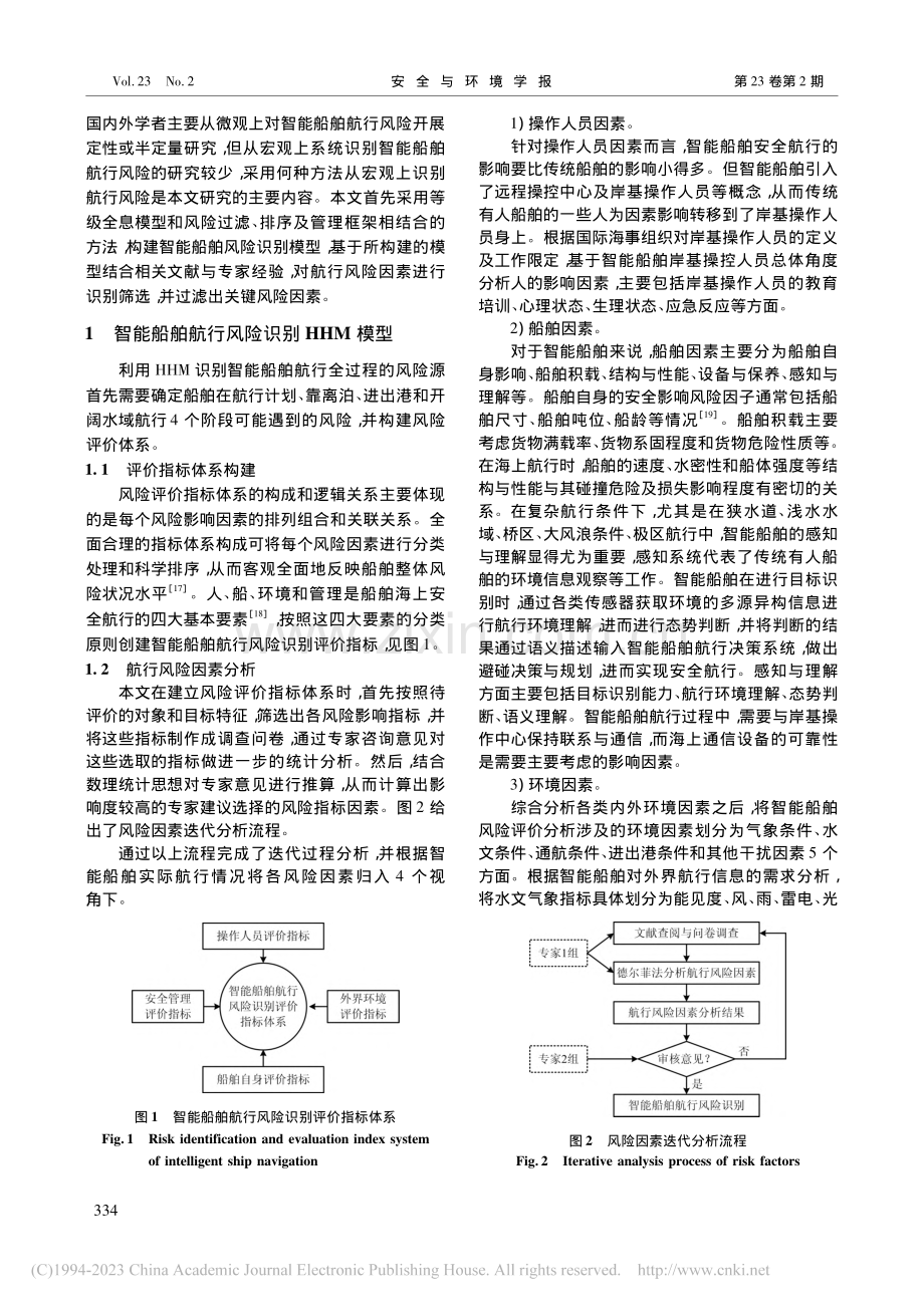 基于HHM-RFRM理论的智能船舶航行风险识别与筛选_张文君.pdf_第2页