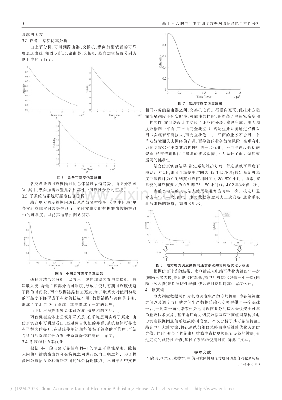 基于FTA的电厂电力调度数据网通信系统可靠性分析_姚映帆.pdf_第3页