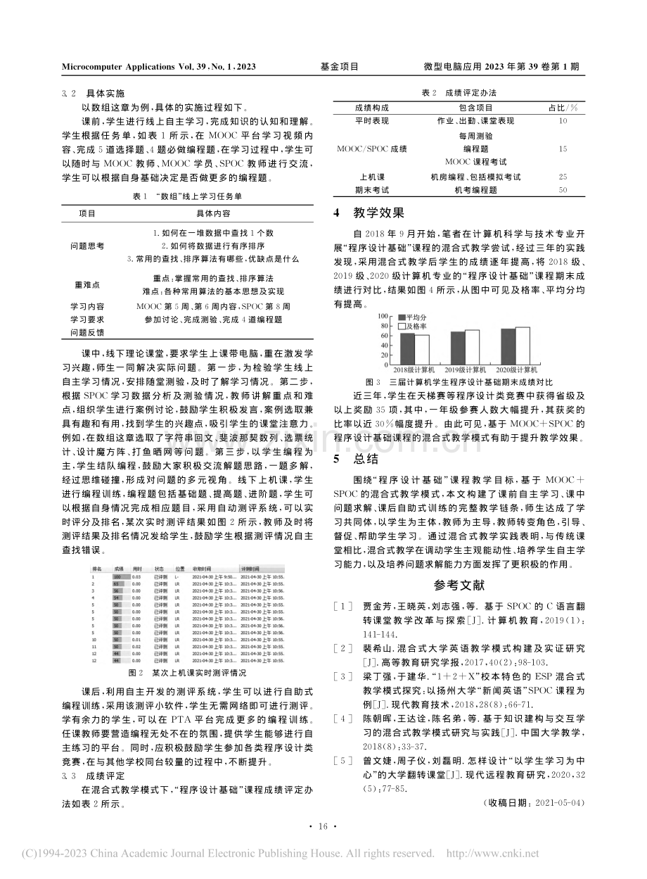 基于MOOC+SPOC的程序设计基础混合式教学实践_赖晓燕.pdf_第3页