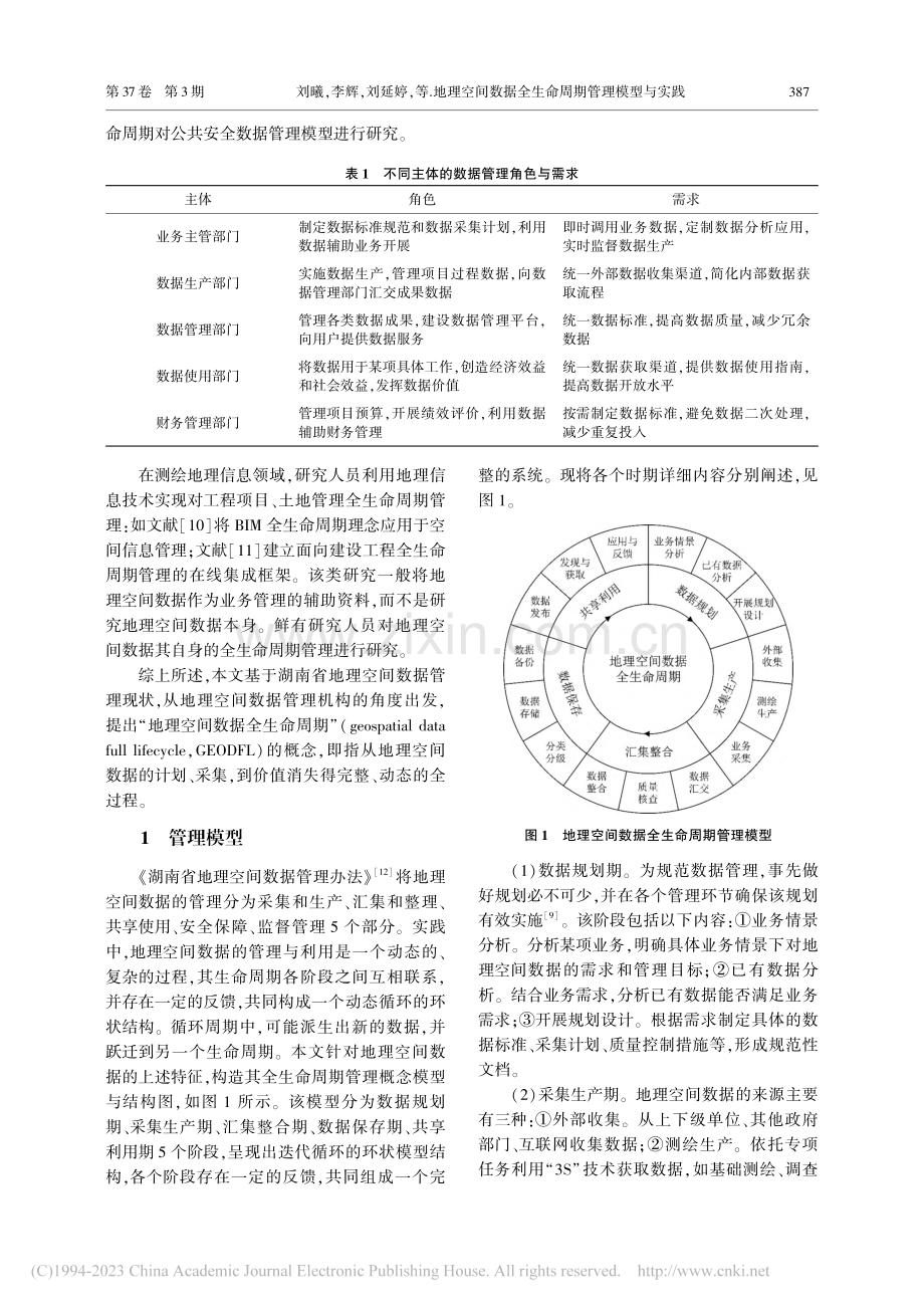 地理空间数据全生命周期管理模型与实践_刘曦.pdf_第2页