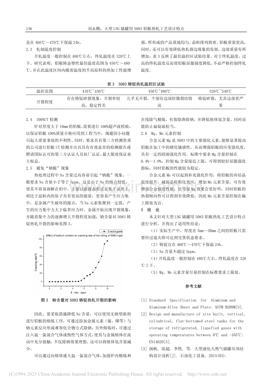 大型LNG储罐用5083铝板热轧工艺设计特点_刘永腾.pdf_第3页