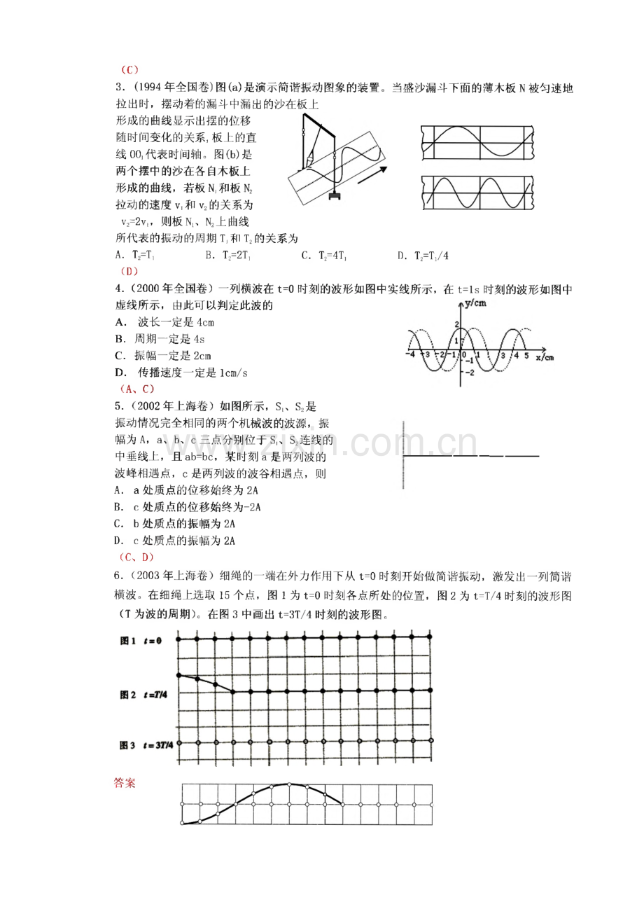 高中物理教学教案-第七章 机械振动和机械波.pdf_第2页