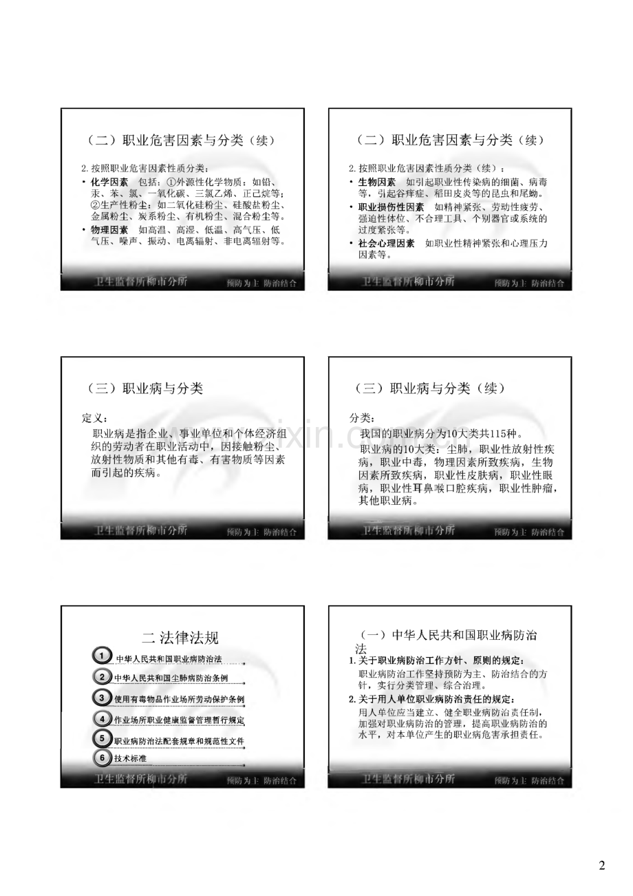 职业卫生知识培训课件.pdf_第2页