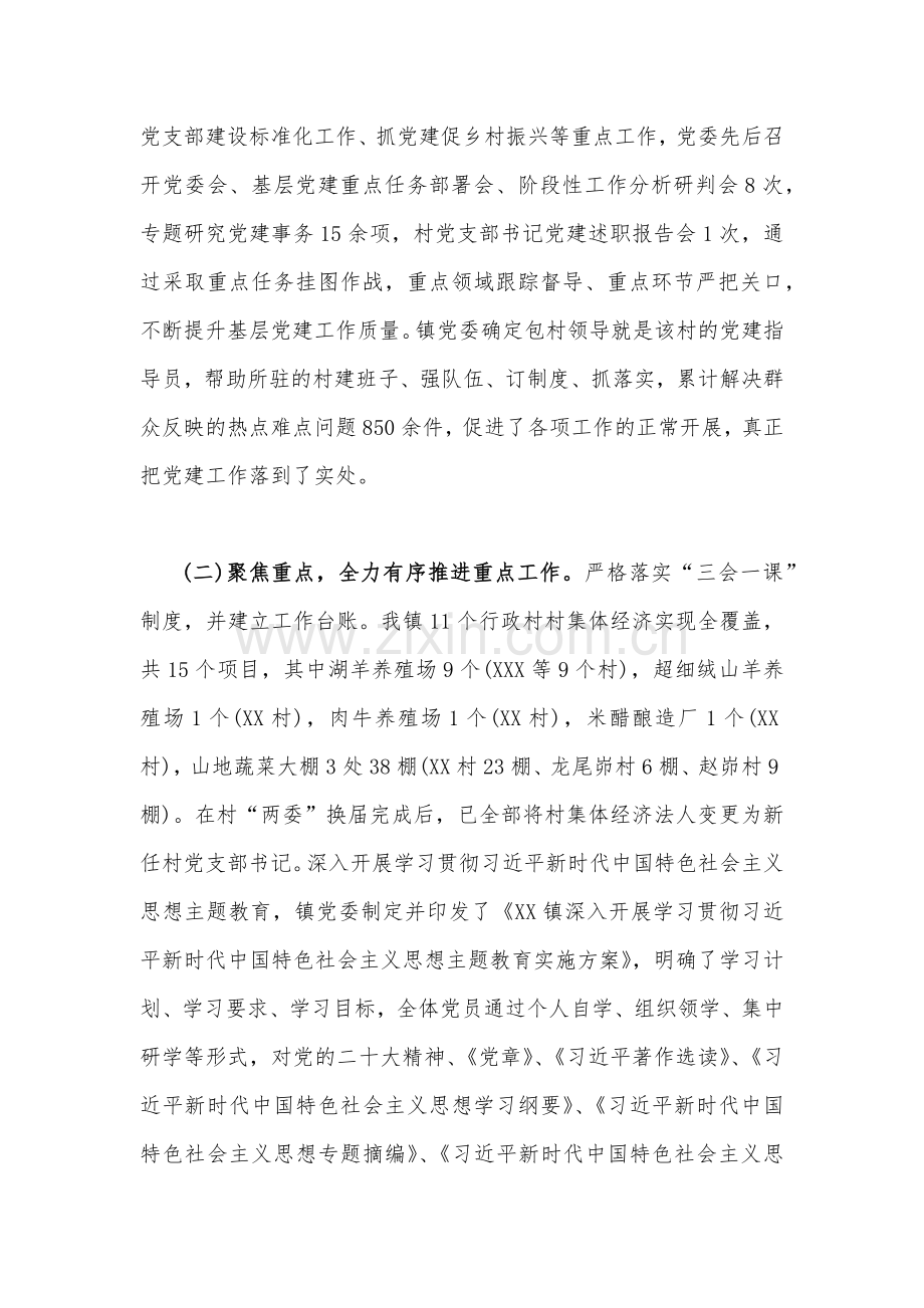 2023年关于乡镇基层党建的调研报告2990字范文.docx_第2页