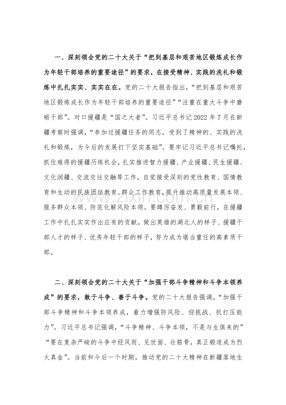 贯彻学习新疆自治区党委十届六次全会精神心得体会研讨发言材料2090字文稿.docx_第2页