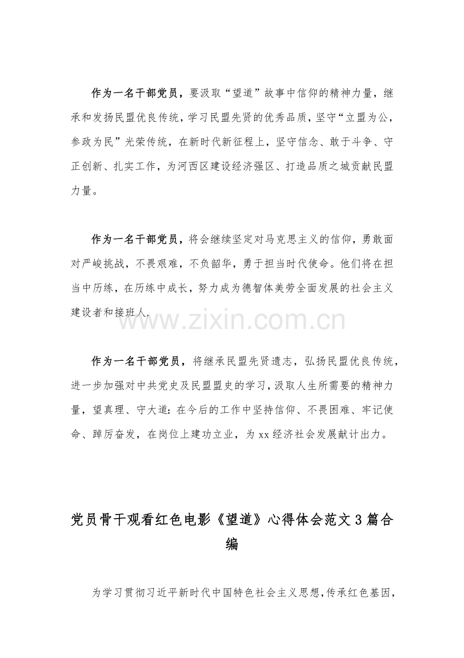 四篇文党员干部观看《望道》红色革命电影心得体会.docx_第3页