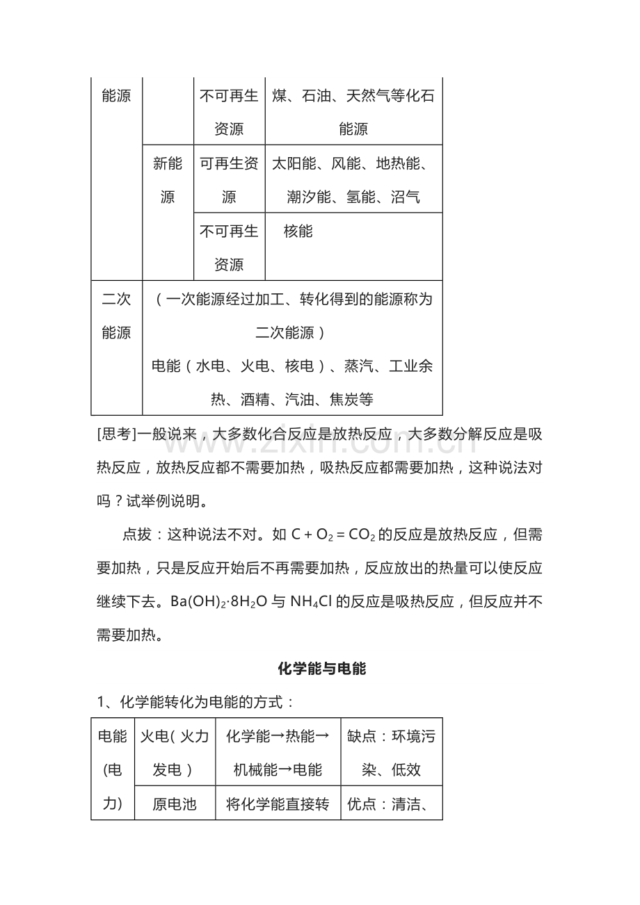 高考化学反应中的能量变化知识汇总.docx_第2页