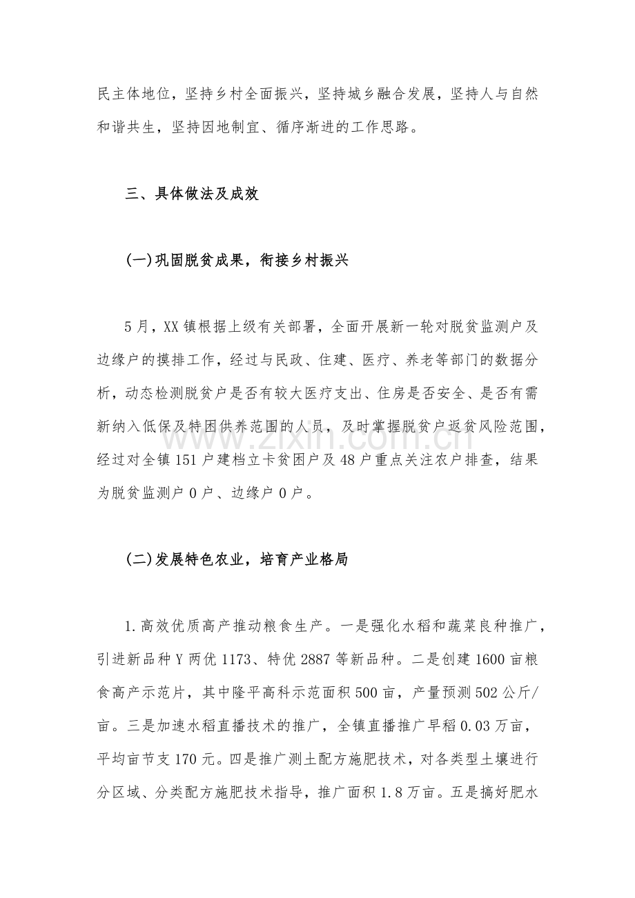 关于2023年全面推进乡村振兴工作情况调研报告5820字范文.docx_第3页