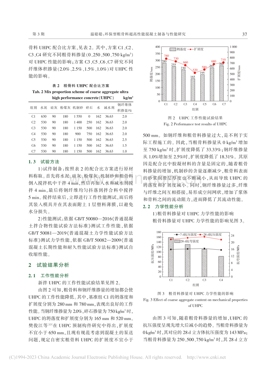 环保型粗骨料超高性能混凝土制备与性能研究_温聪聪.pdf_第3页