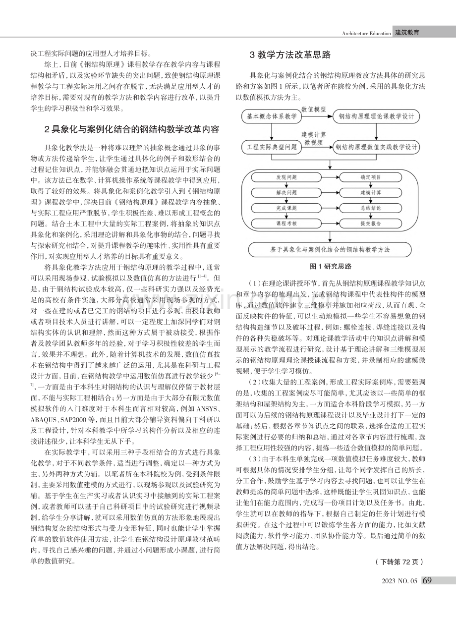 基于具象化与案例化教学结合...《钢结构原理》课程改革探讨_钟永力.pdf_第2页