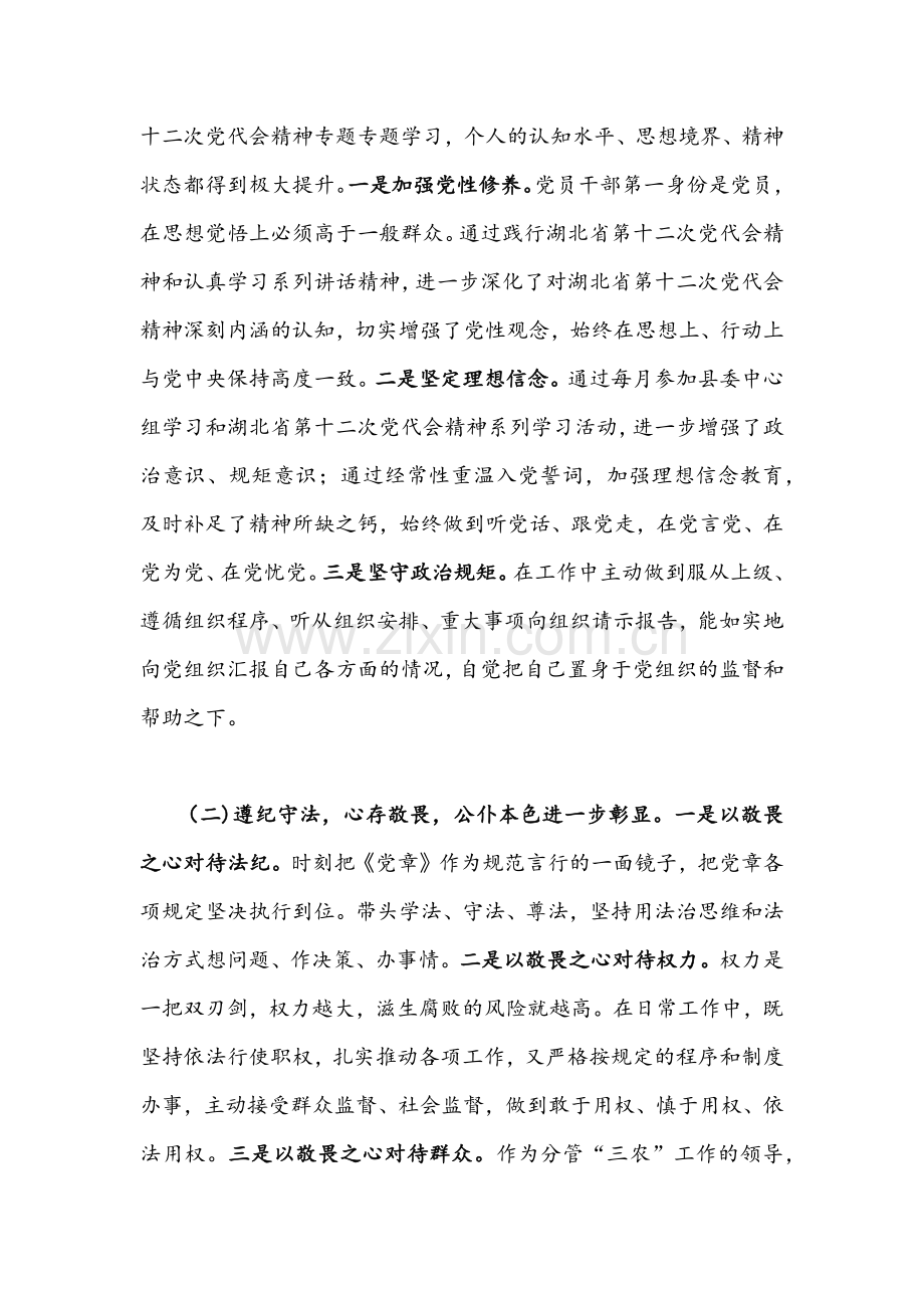 2022年学习贯彻湖北第12次党代会精神专题研讨发言材料两篇文汇编.docx_第2页