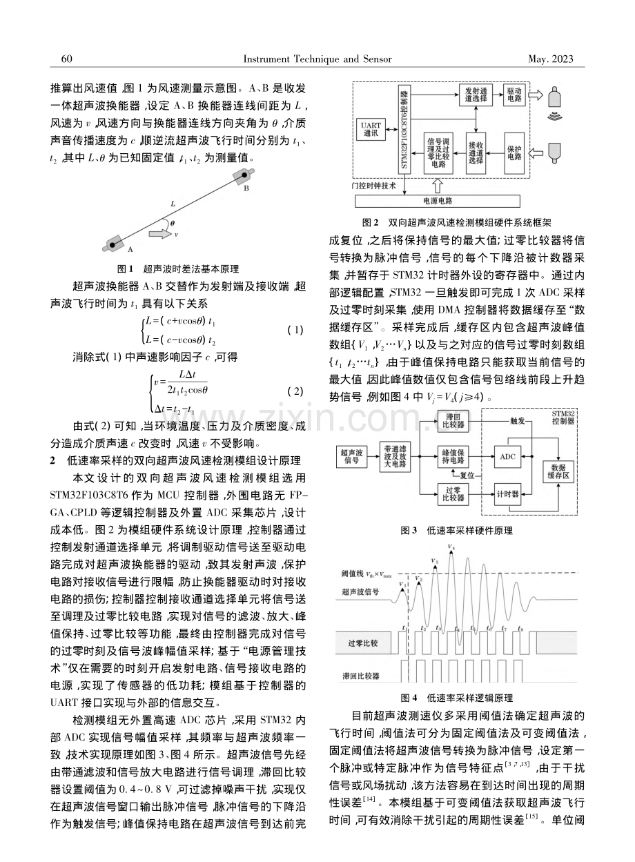 基于STM32的超声波风速低采样检测技术_但强.pdf_第2页