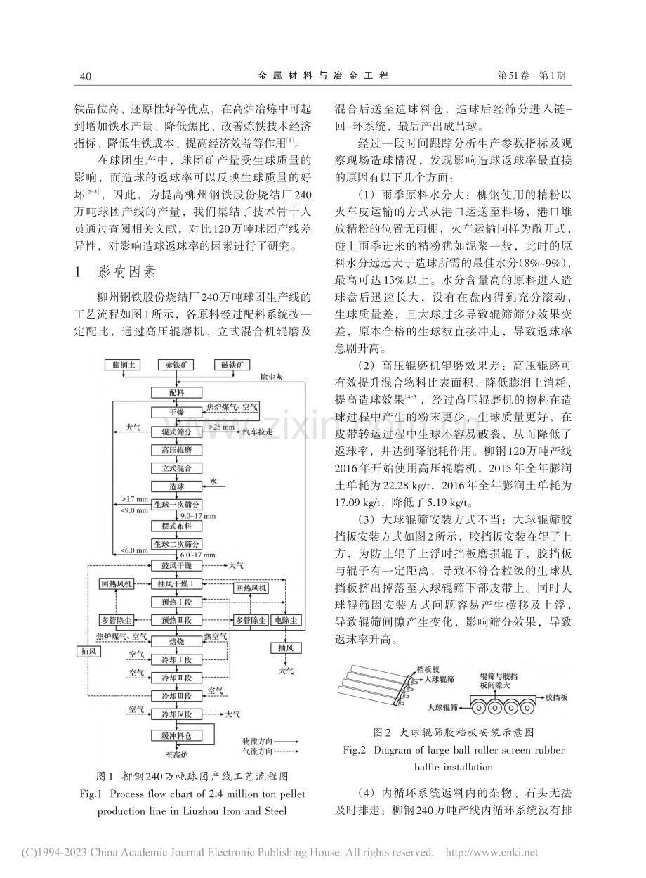 降低球团造球返球率实践_戴鑫杰.pdf_第2页